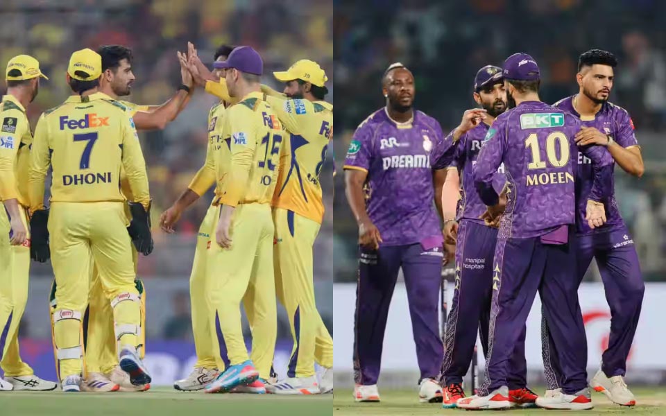 Chennai Super Kings vs Kolkata Knight Riders