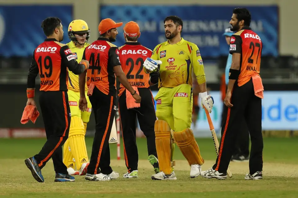 Chennai Super Kings vs Sunrisers Hyderabad