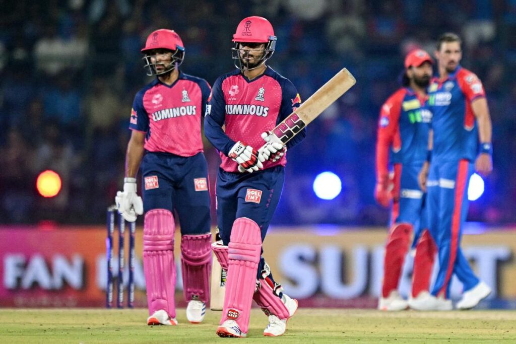 Rajasthan Royals vs Delhi Capitals