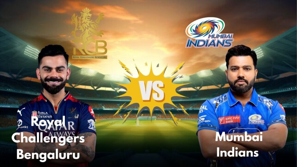 Royal Challengers Bengaluru vs Mumbai Indians