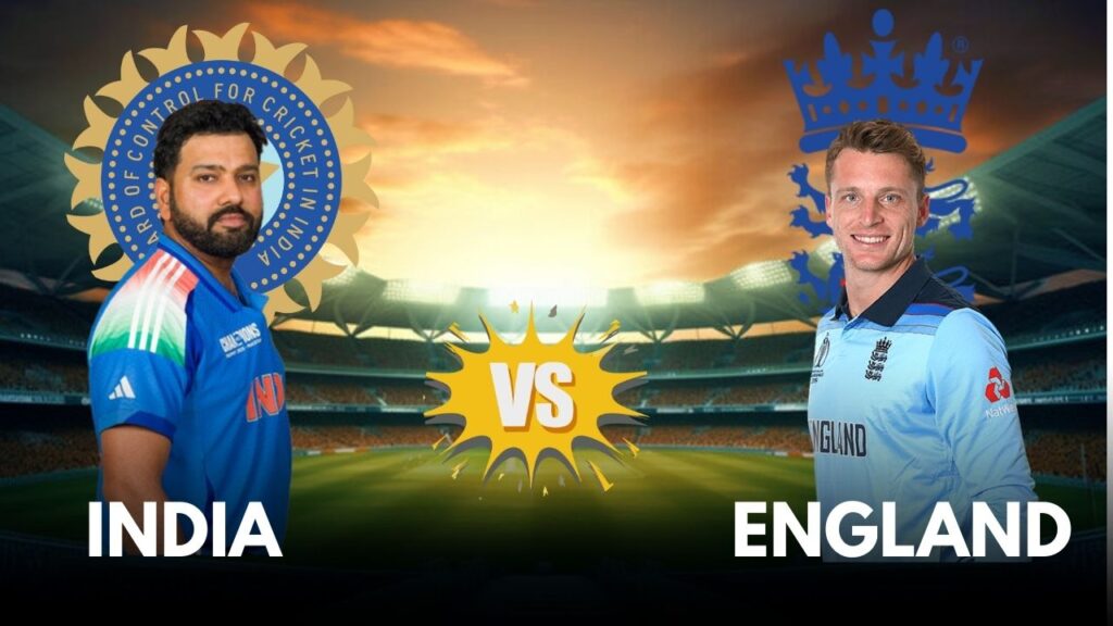 ভারত জাতীয় ক্রিকেট দল বনাম ইংল্যান্ড ক্রিকেট দলের ম্যাচের স্কোরকার্ড