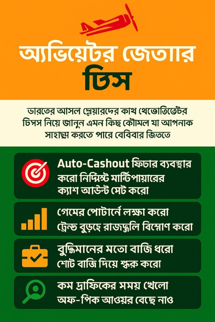 অ্যাভিয়েটর জেতার টিপস